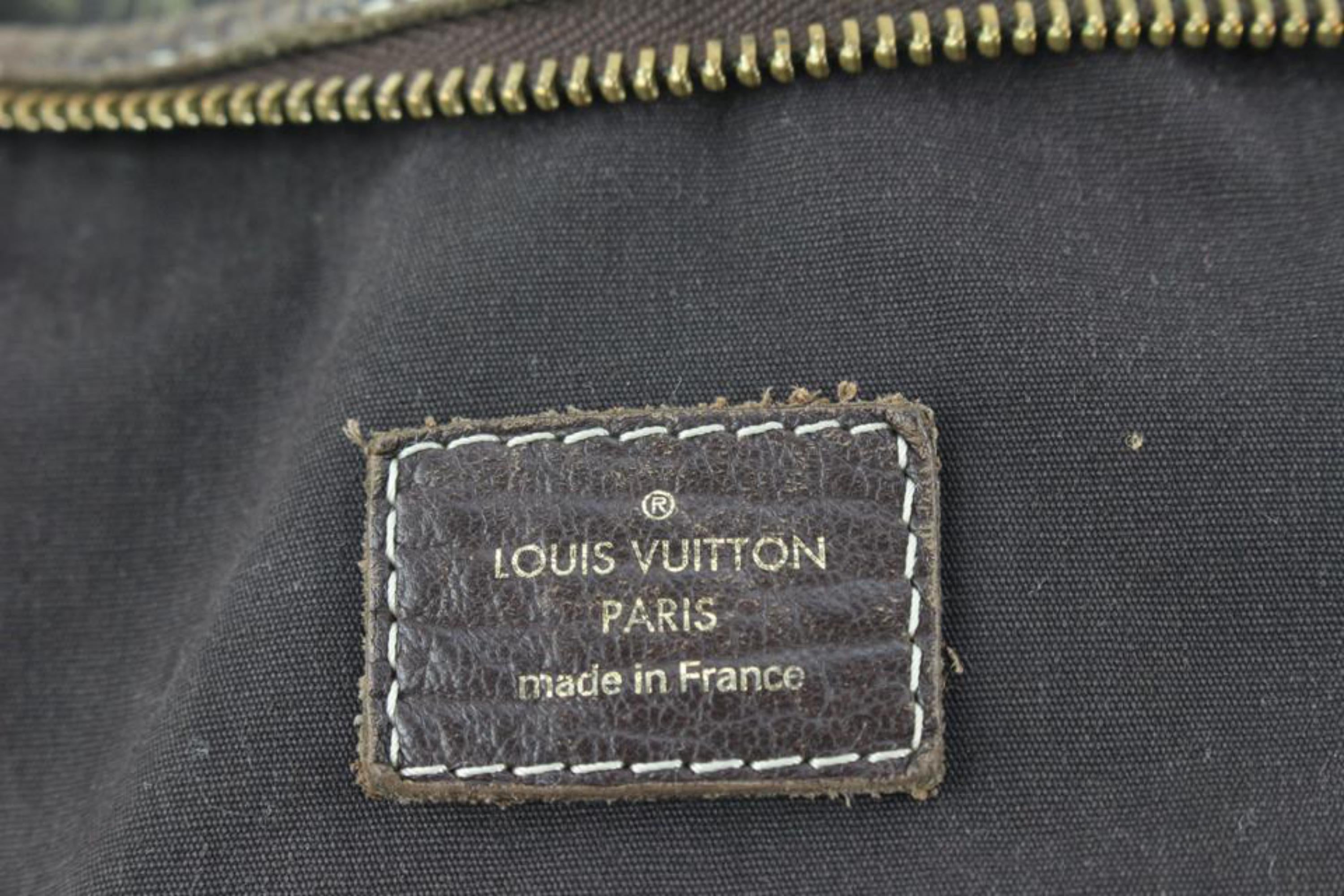 Louis Vuitton Platine Grey Monogram Mini Lin Idylle Manon MM Hobo Arts –  Bagriculture