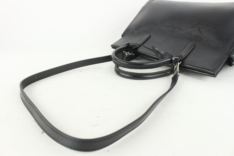 Louis Vuitton Black Epi Leather Noir Basano Messenger 2way Attache 45l –  Bagriculture