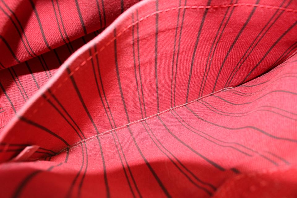 Louis Vuitton Red Monogram Leather Empreinte Mazarine PM 2way ref
