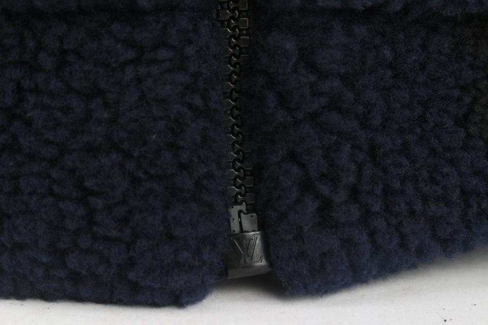 Louis Vuitton x Nigo Jacquard Damier Fleece Blouson Zip Jacket Size: Small