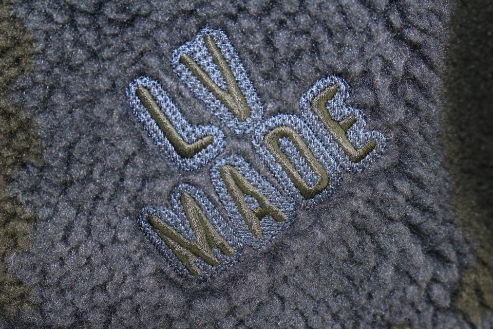 Louis Vuitton x Nigo/Human Made Damier Fleece Sz XXL