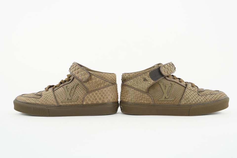 Louis Vuitton Mens 8.5 Python Alcapulco High Top Trainer Sneaker 456lv –  Bagriculture