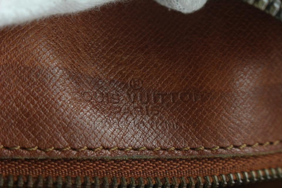 Louis Vuitton XL Monogram Danube GM Crossbody Bag Leather Metal