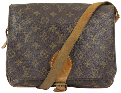 Louis Vuitton Monogram Cartouchiere GM Crossbody Bag 9LZ1021