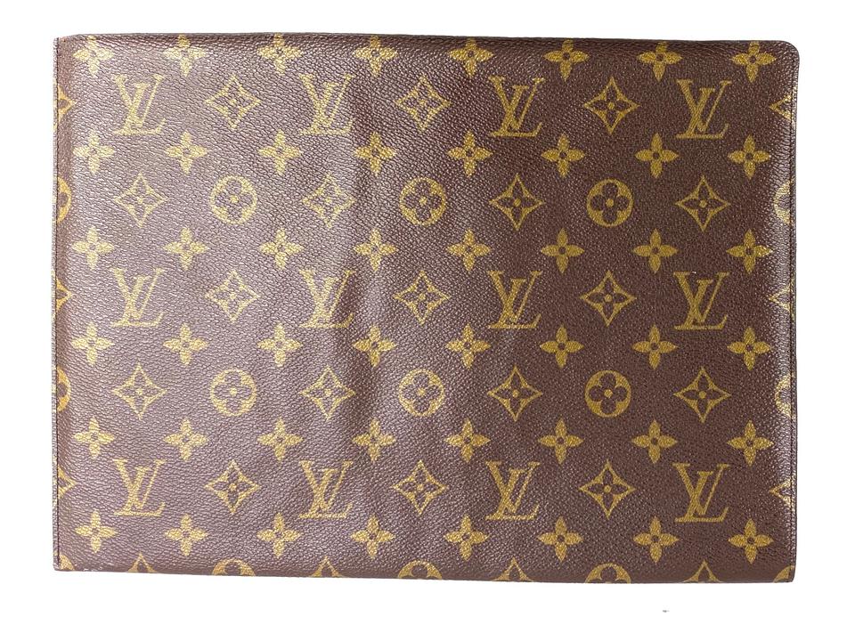 Louis Vuitton Monogram Folder Document Cover Holder 9l613