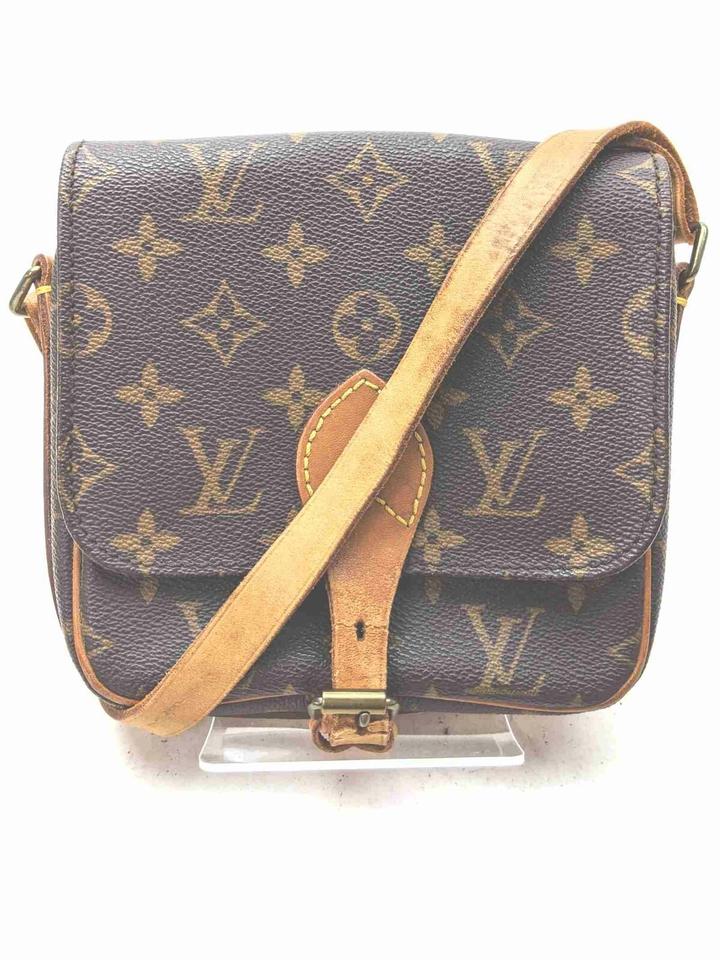 Louis Vuitton Monogram Mini Cartouchiere PM Crossbody Flap Bag