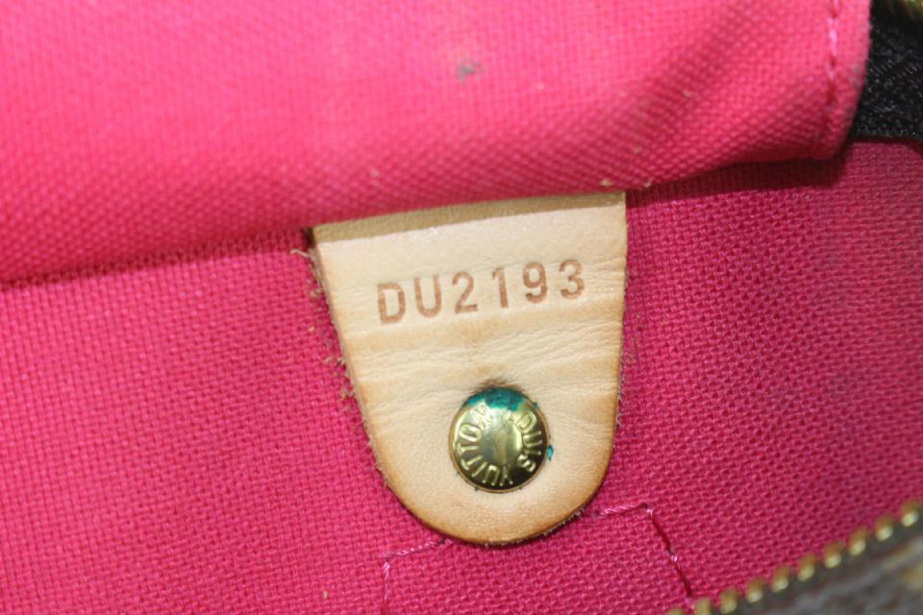 Louis Vuitton Speedy 30 Bandouliere Damier Ebene Canvas (Date Code