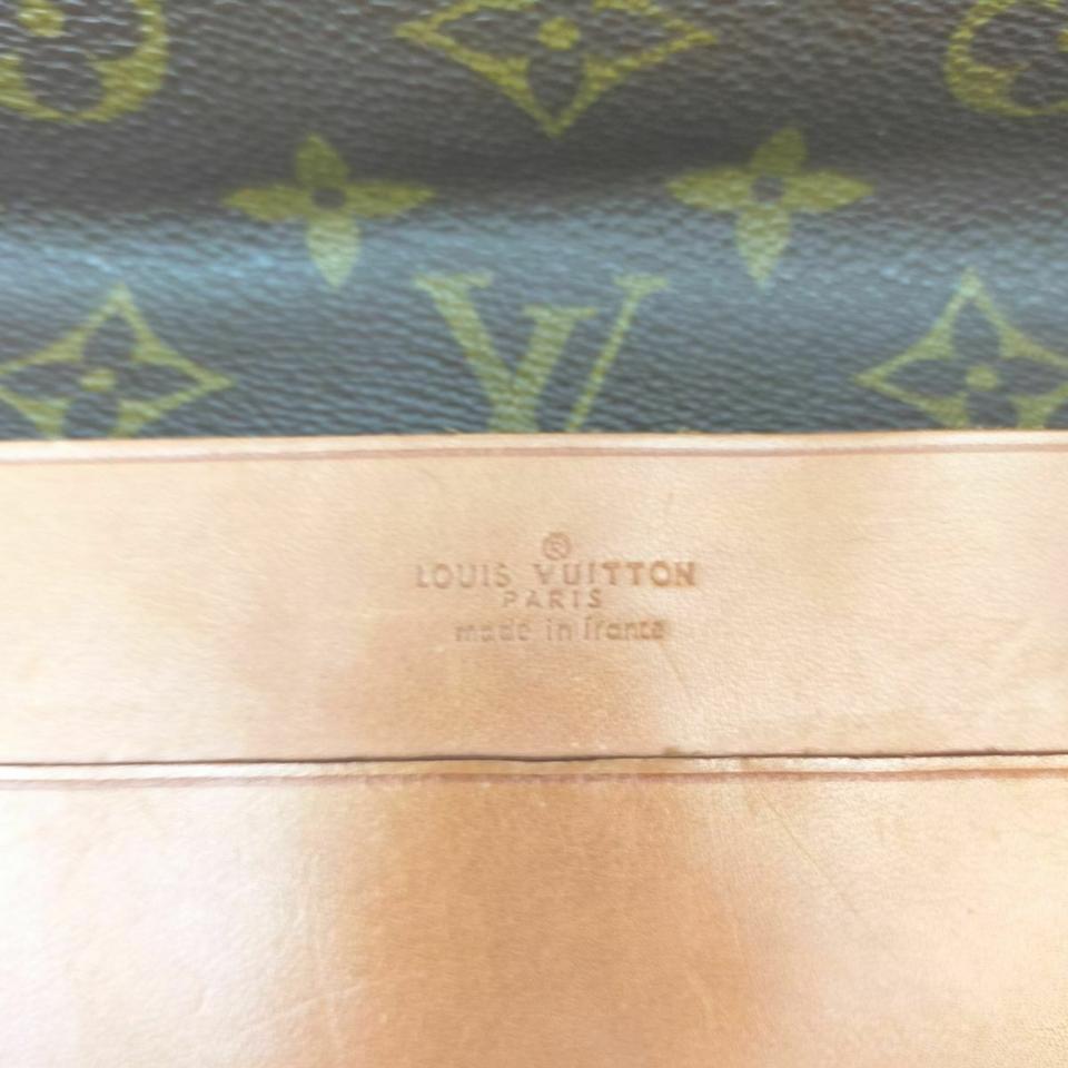 Louis Vuitton Rare No. 230 Monogram Serviette Portable Pliante 86lv39s