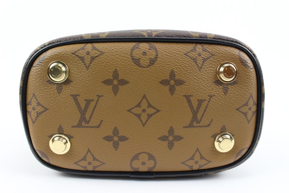 Louis+Vuitton+Vanity+PM+Brown+Canvas+Coated+Reverse+Monogram for