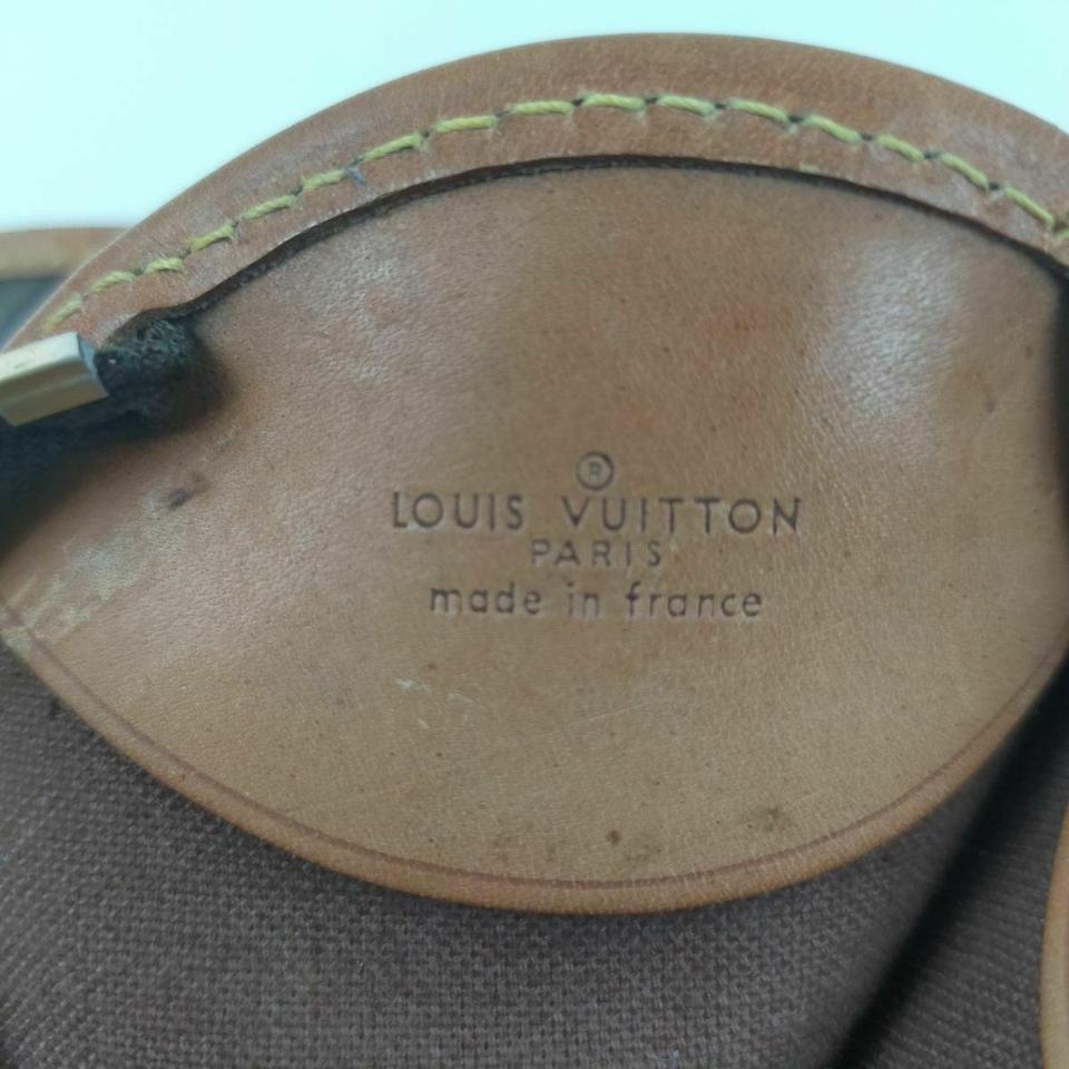 LOUIS VUITTON Monogram Tennis Racket Cover with Ball Pouch 699856