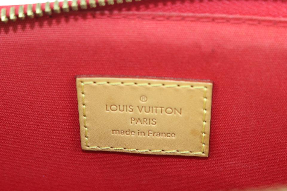 Rare Louis Vuitton Red Monogram Vernis Spring Street Tote Bag ○ Labellov ○  Buy and Sell Authentic Luxury