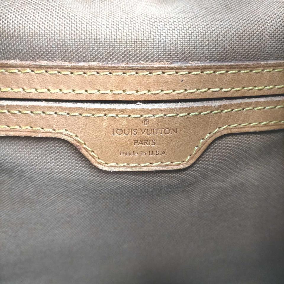 Louis Vuitton Monogram Coated Canvas Montsouris GM Backpack Bag