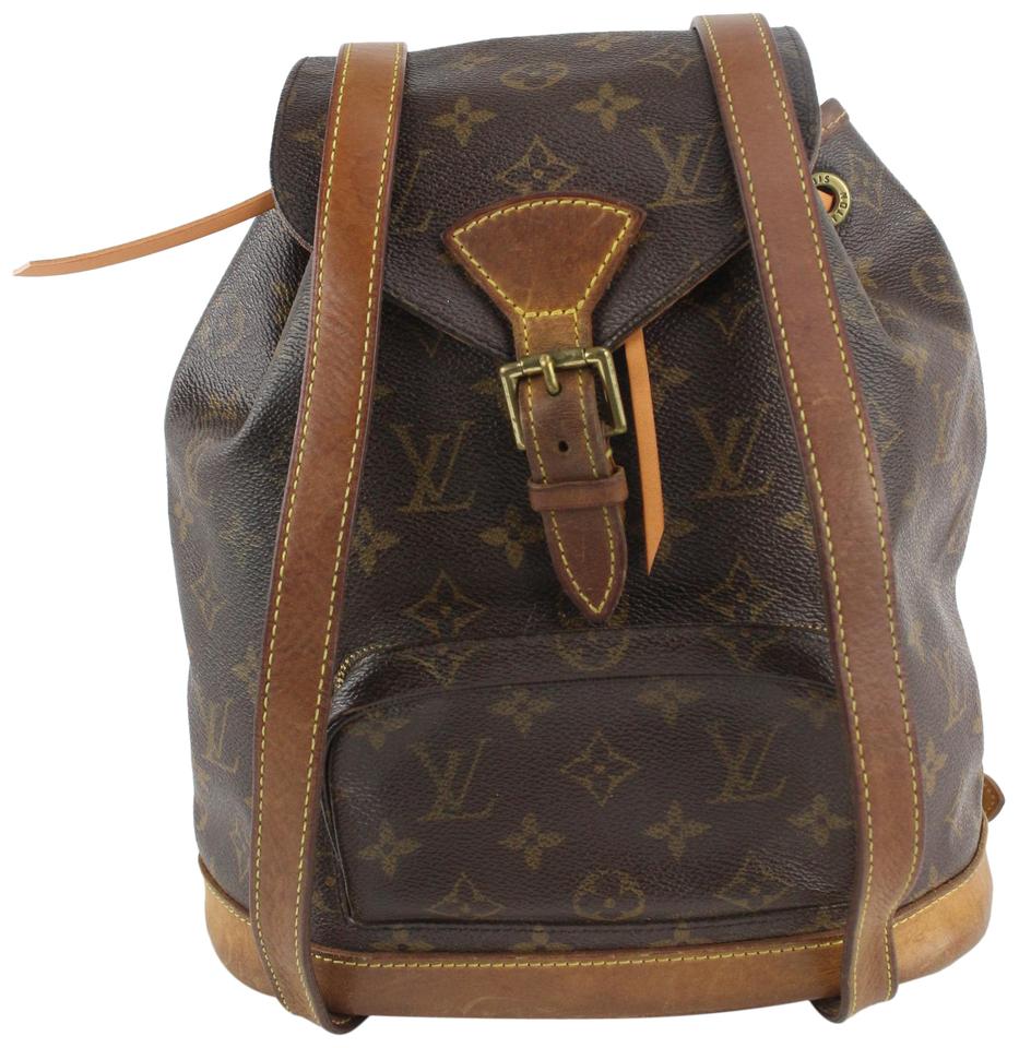 Louis Vuitton Monogram Montsouris MM Backpack1216lv28