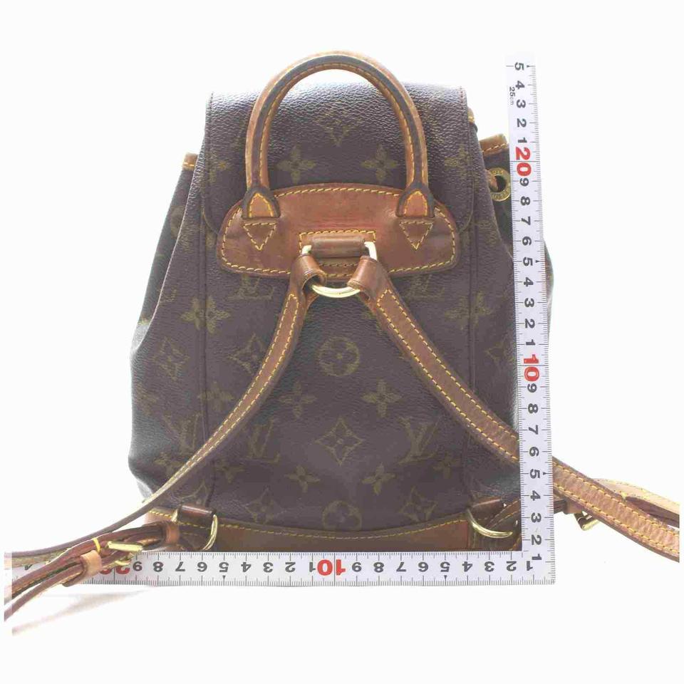 Louis Vuitton Monogram Mini Montsouris - Brown Backpacks, Handbags