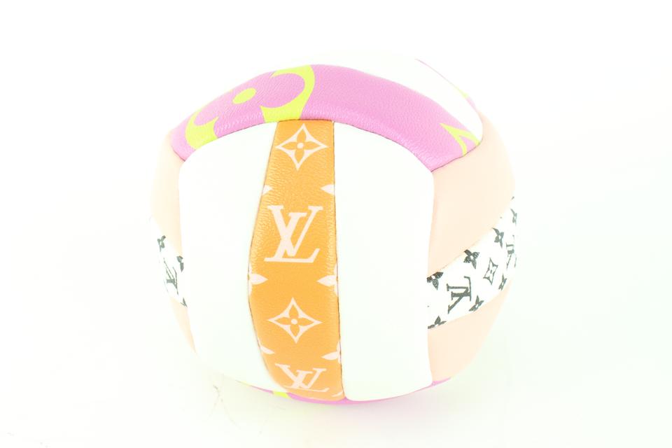 Louis Vuitton SS20 Limited Pink x Orange Monogram Giant Volleyball