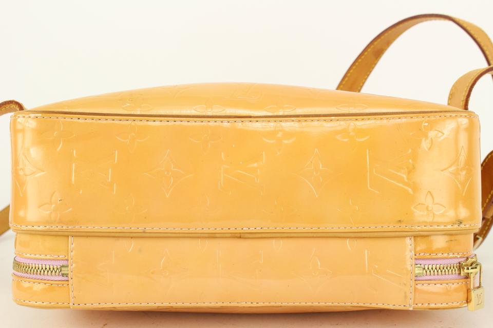 Louis Vuitton Orange-Yellow Monogram Vernis Murray Mini Backpack 862687
