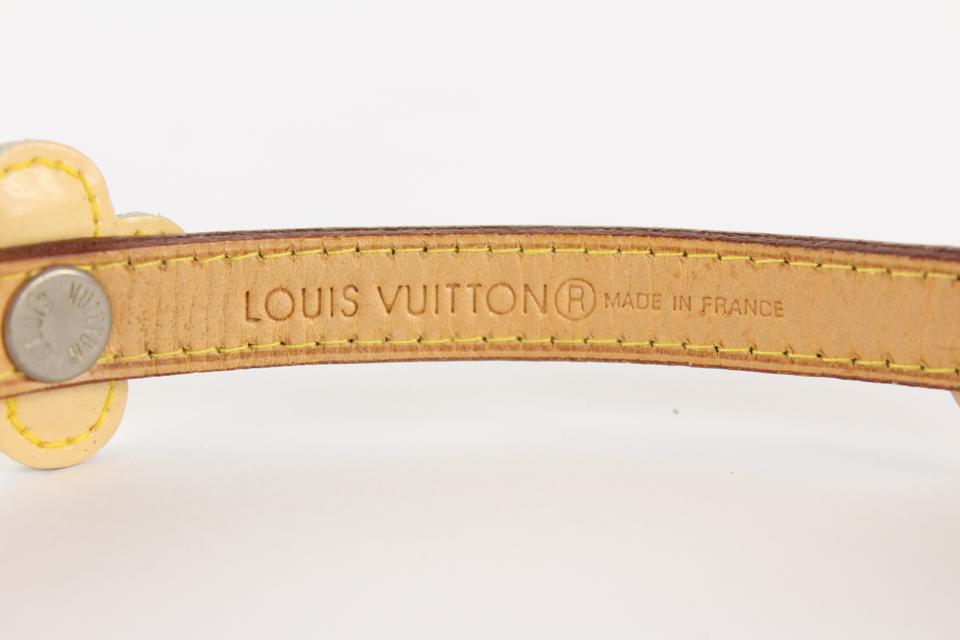 Louis Vuitton Louis Vuitton Flower Motif Belt In Multicolor Vernis
