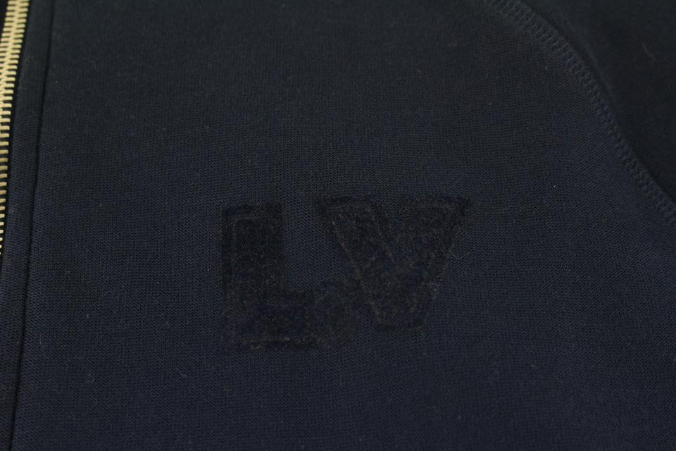Louis Vuitton 2020 Zip-Through Denim Hoodie - Black Outerwear