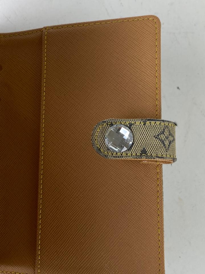 Louis Vuitton Mini Lin Navy Wallet