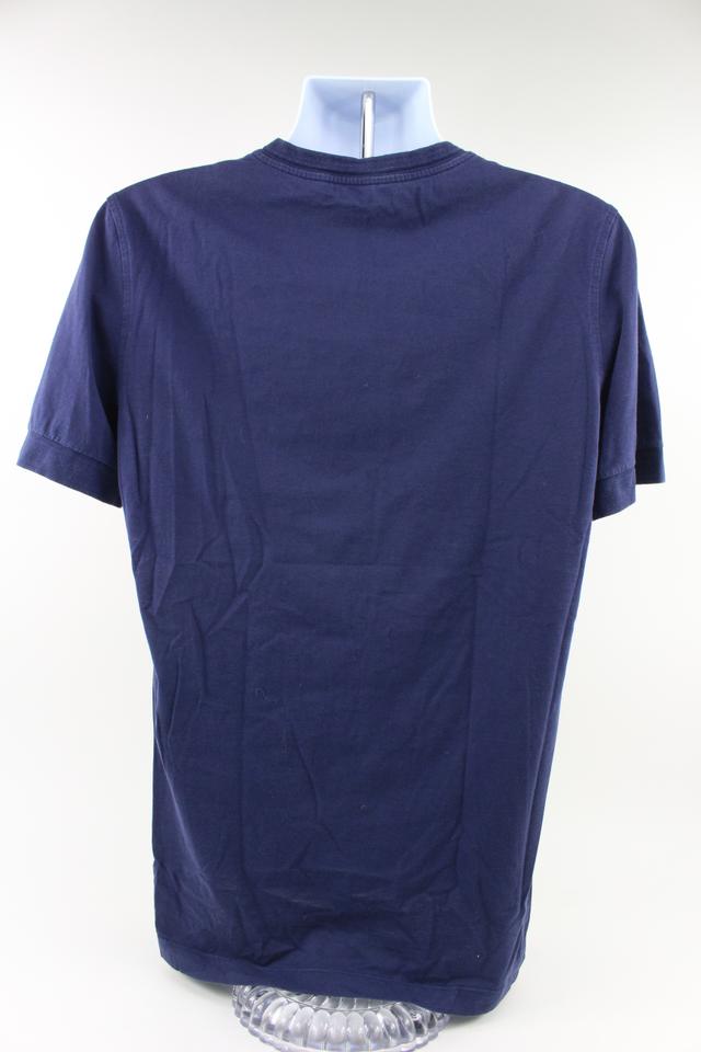 Shop Louis Vuitton Men's Blue Long Sleeve T-Shirts