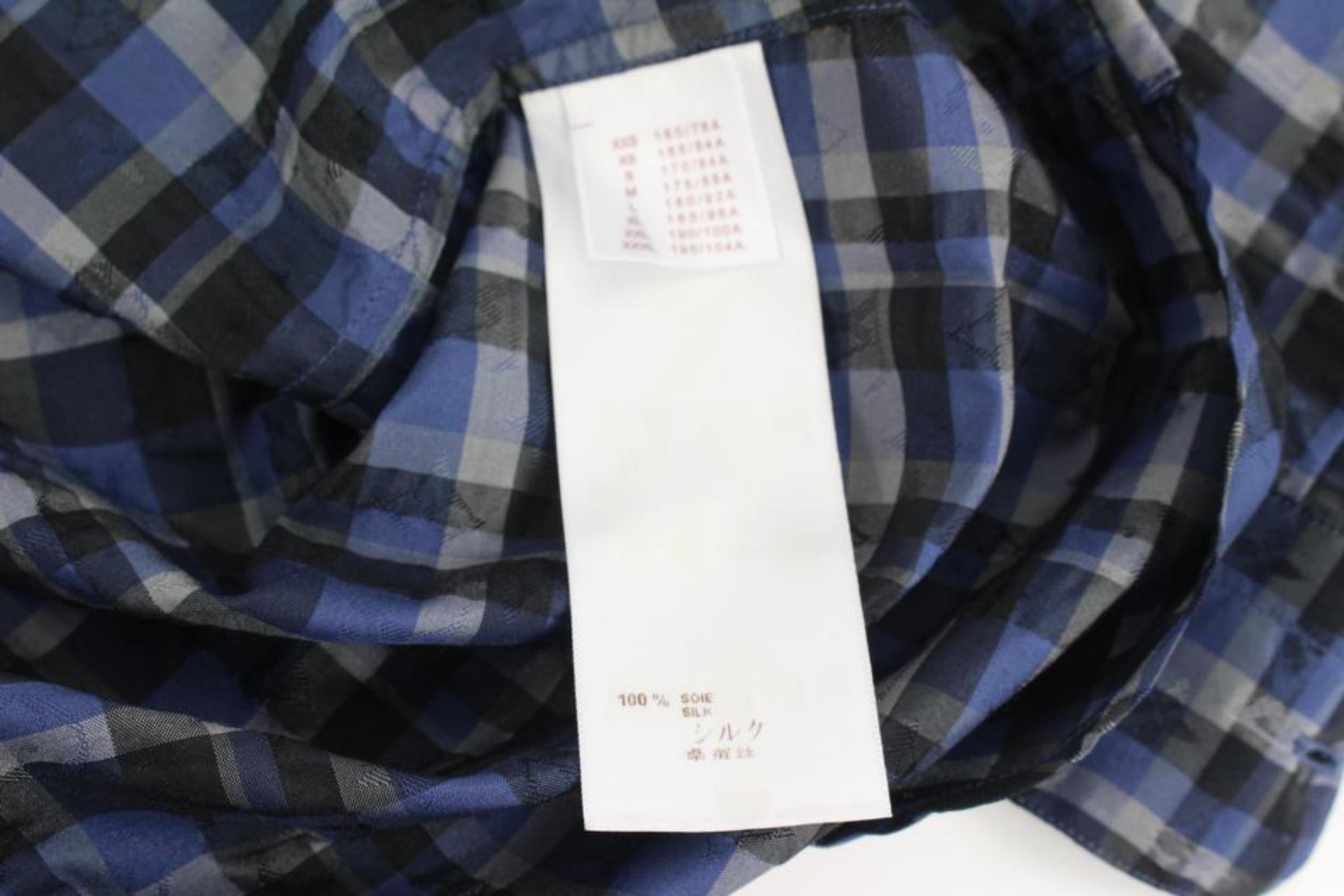 Louis Vuitton Men's LV Monogram Long Sleeve Button Down Shirt