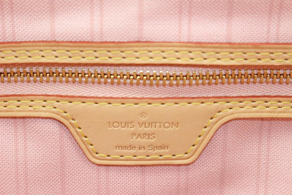 Louis Vuitton Limited Edition Tahitienne Azur Neverfull Pouch