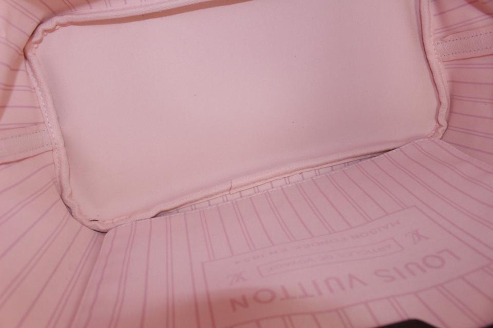 Louis Vuitton Damier Ebene Ballerine Pink Neverfull MM Tote Bag 72lv22 –  Bagriculture