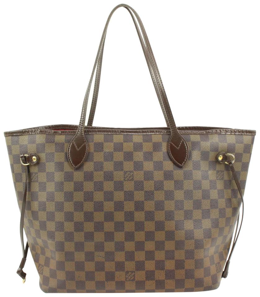 Louis Vuitton Damier Ebene Neverfull MM Tote bag s29lv27