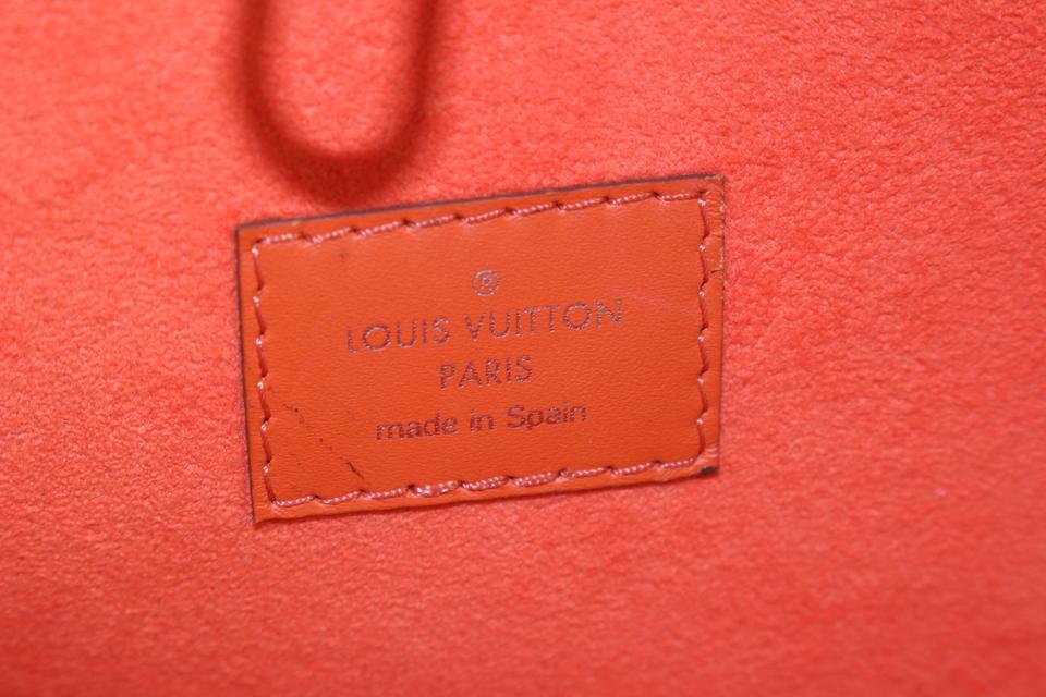 Louis Vuitton Orange Epi Neverfull MM QJB0BJ10OA006