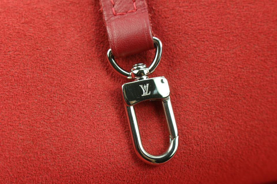 Louis Vuitton Red EPI Leather Neverfull mm Bag