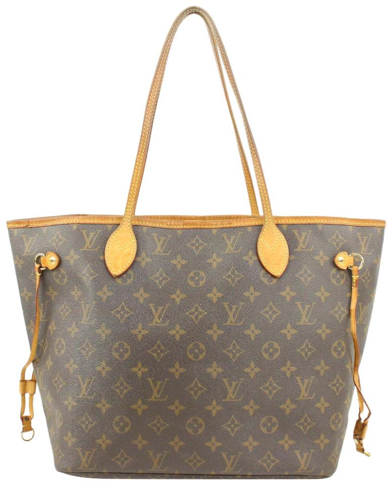 Louis Vuitton Monogram Neverfull MM Tote Bag 3lv726a