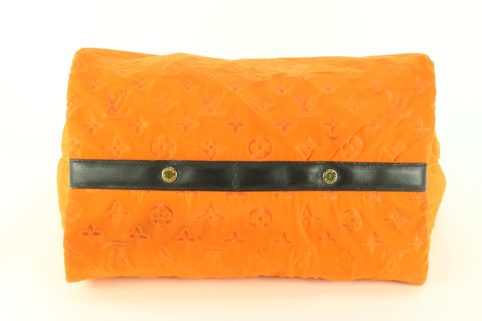 Neverfull cloth tote Louis Vuitton Orange in Cloth - 21578192
