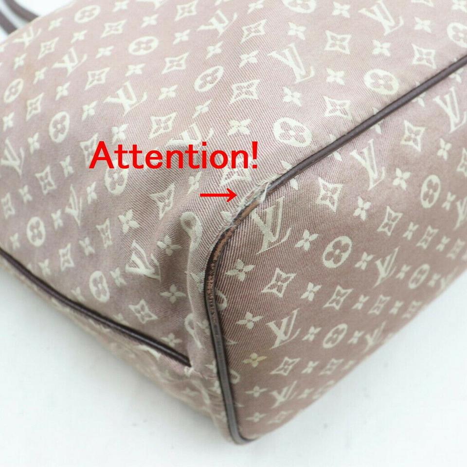 Louis Vuitton Sepia Monogram Idylle Mini Lin Neverfull mm Tote 14lv1104w, Women's, Size: One Size