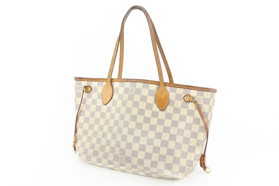 Louis Vuitton Small Damier Azur Neverfull PM Tote Bag 1lv53a – Bagriculture