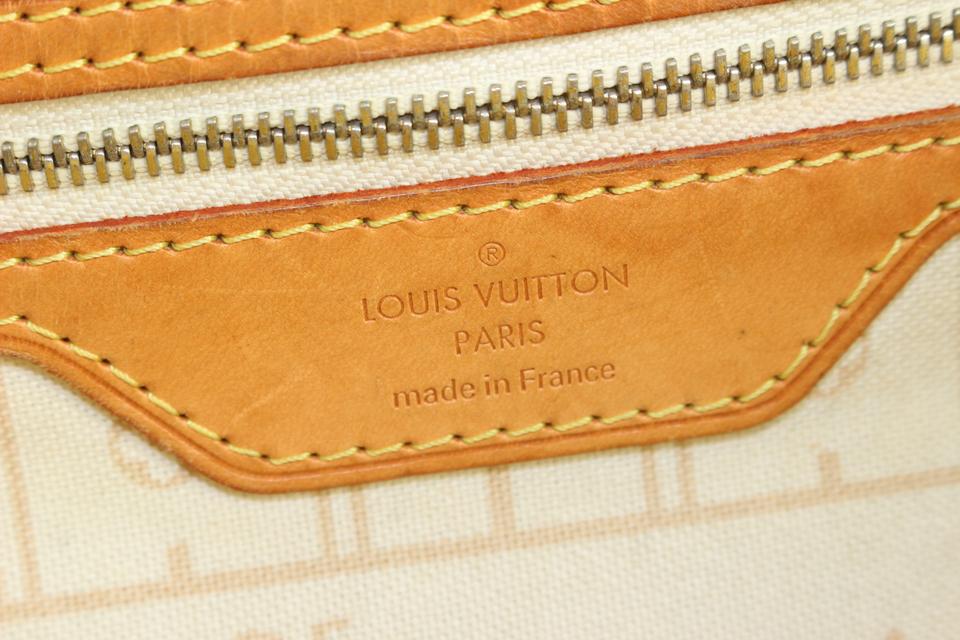 Louis Vuitton Damier Azure Neverfull Top Handle Tote Bag, France