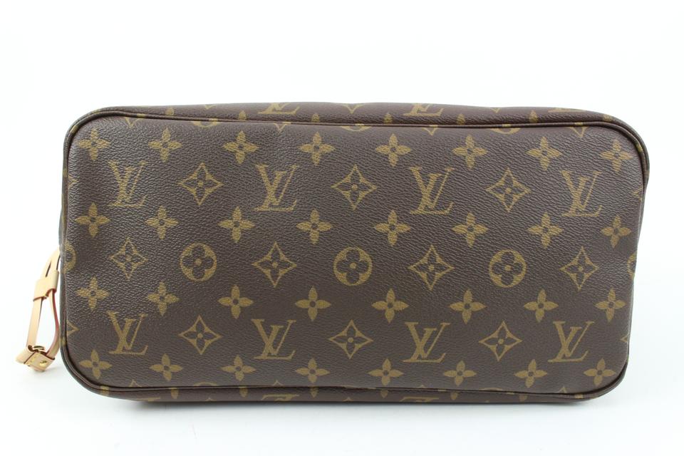Monogram leather bag charm Louis Vuitton Beige in Leather - 34848500