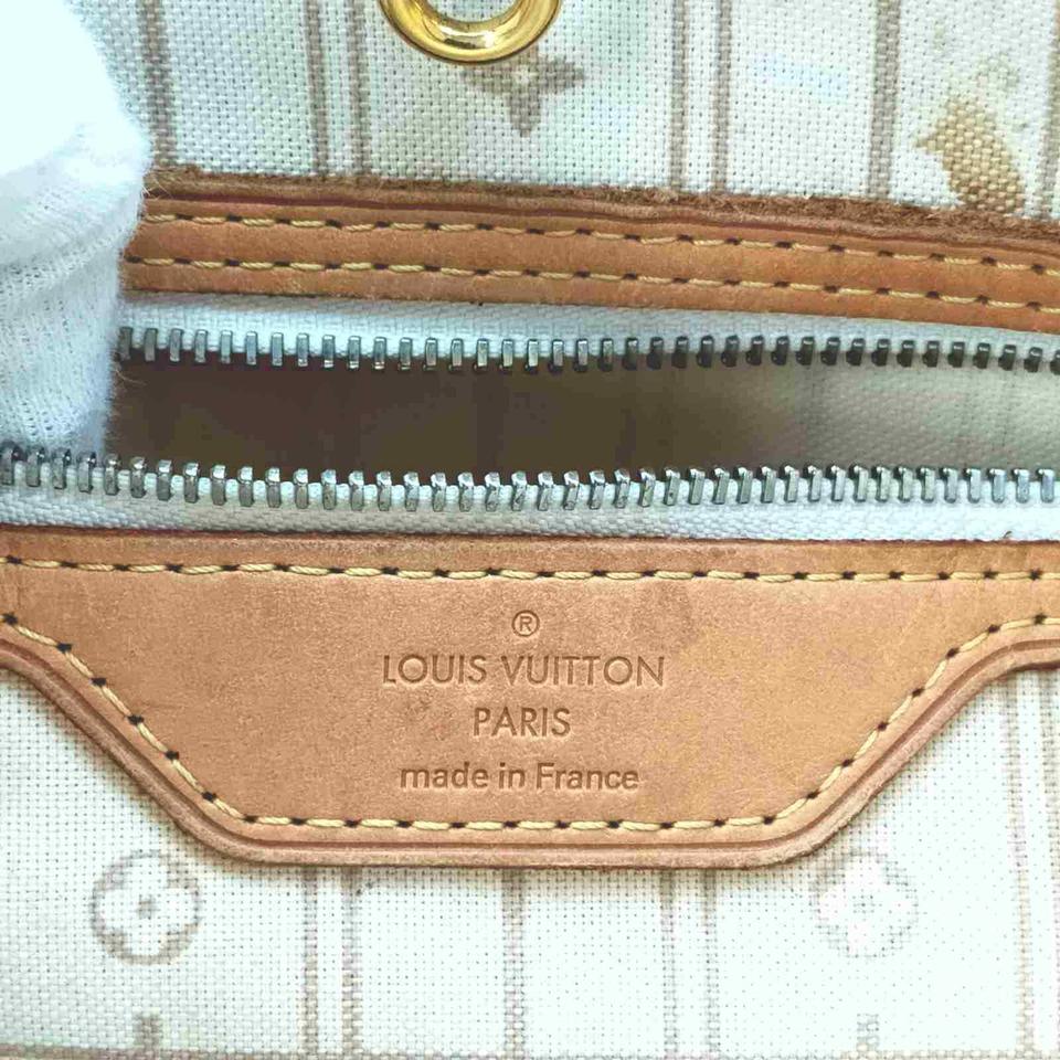 Louis Vuitton Damier Azure Neverfull Top Handle Tote Bag, France