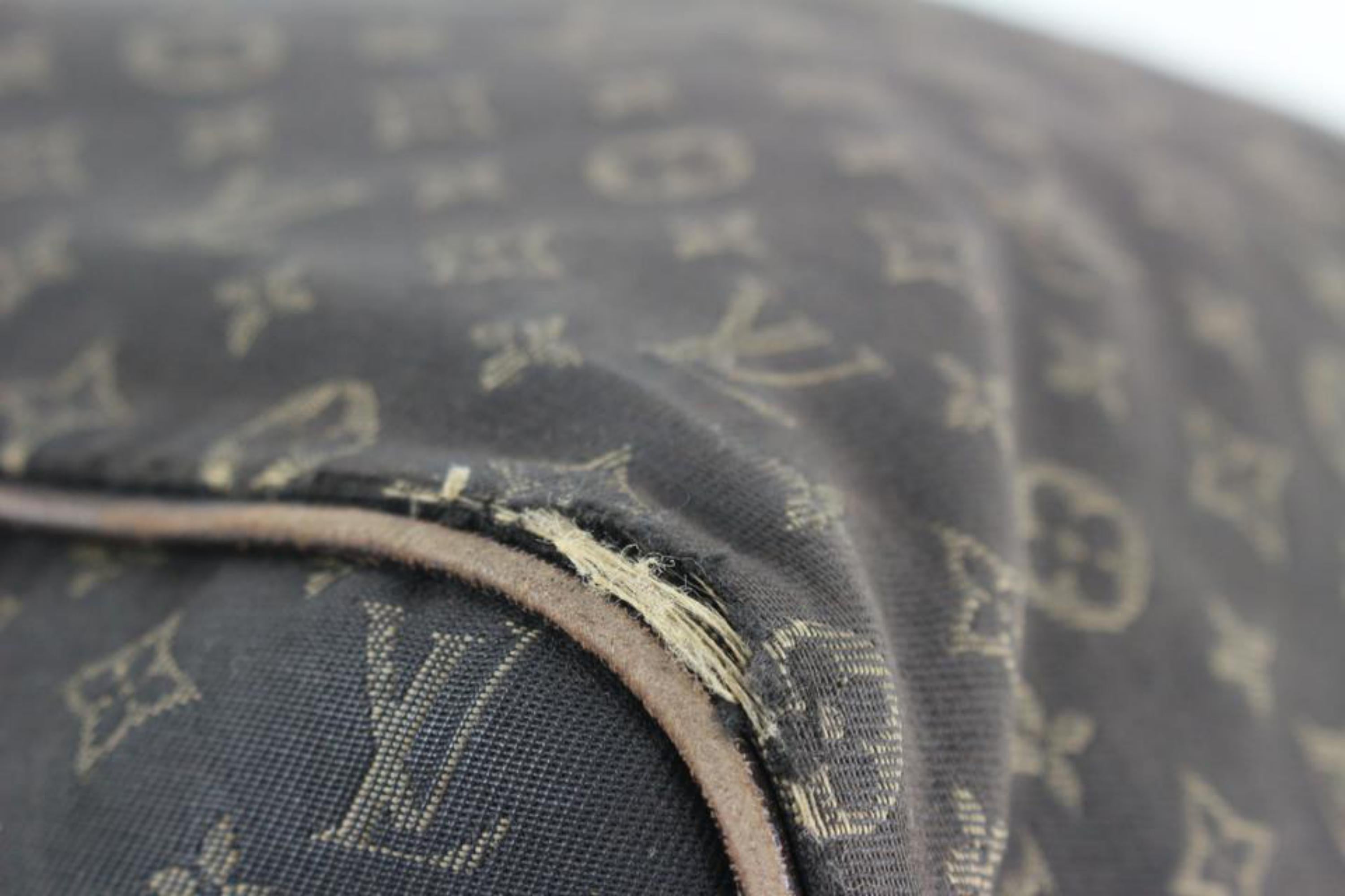 Authentic Louis Vuitton Neverfull Tote MM Fusain Monogram Idylle Canvas