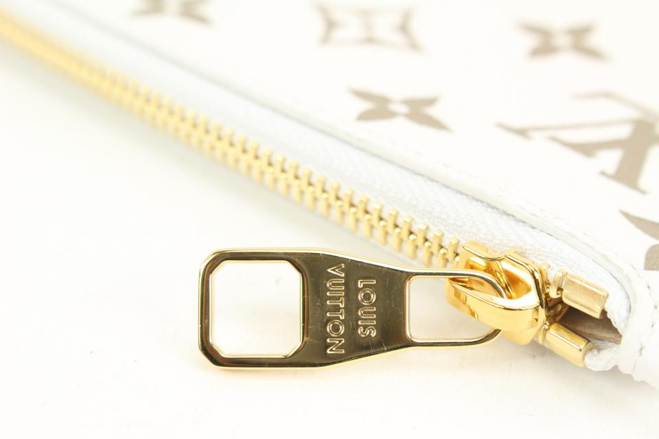 Louis Vuitton Khaki And Beige Monogram Empreinte Leather Neverfull