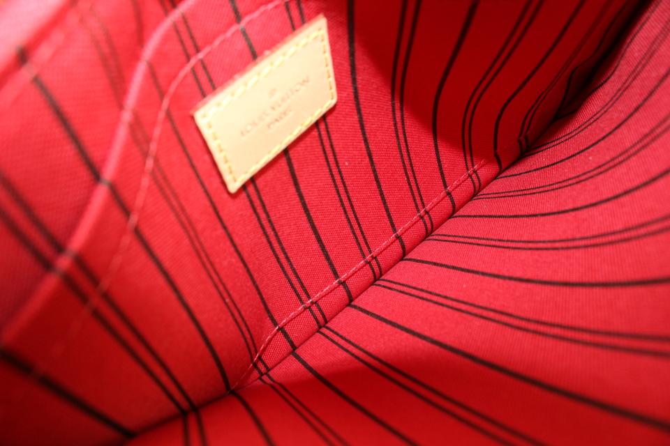 Louis Vuitton, Bags, Louis Vuitton Monogram Neverfull Mm Gm Pochette  Cherry