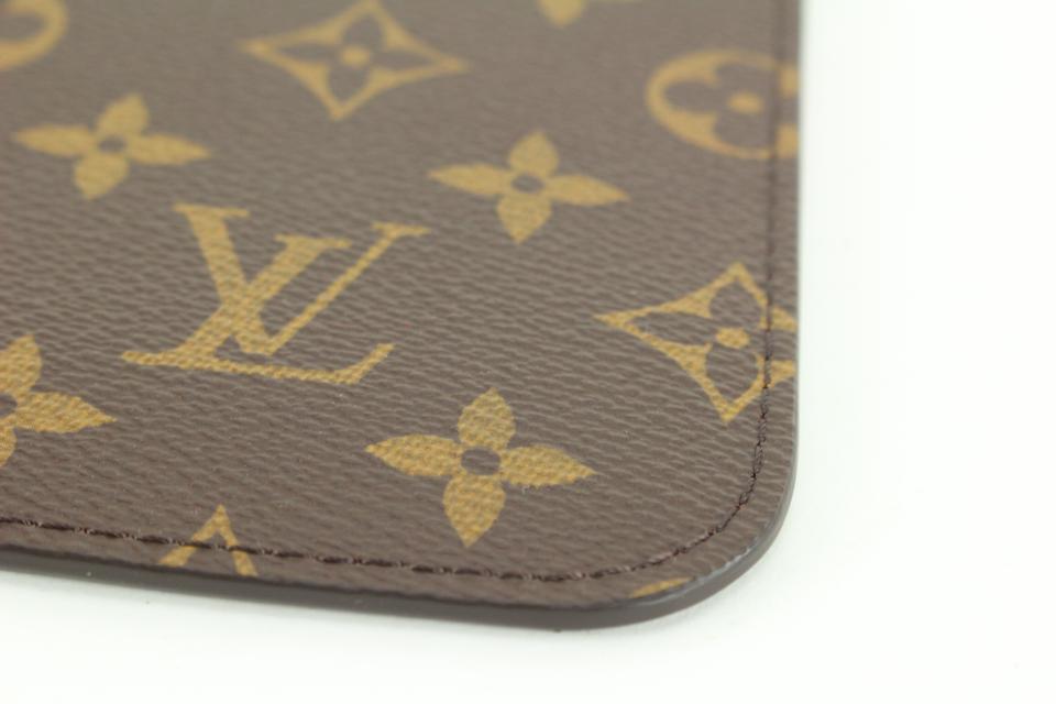 Louis Vuitton Monogram Neverfull Pochette GM - Brown Clutches