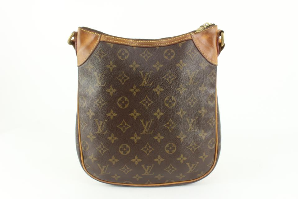 Brown Louis Vuitton Monogram Odeon PM Crossbody Bag