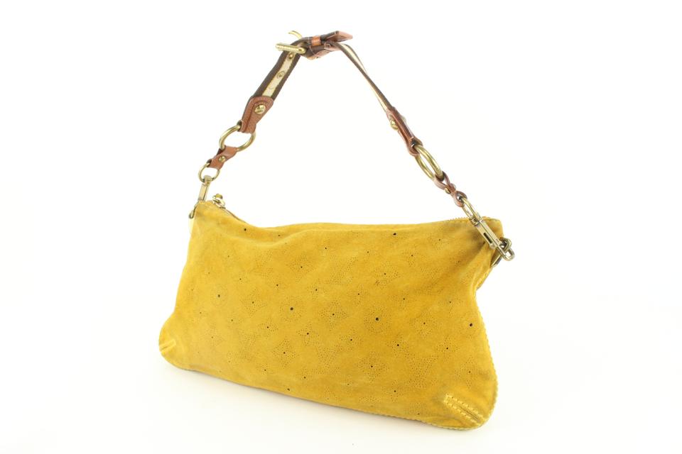 LOUIS VUITTON Handbag M91329 Papillon 30 Monogram Vernis yellow Women –