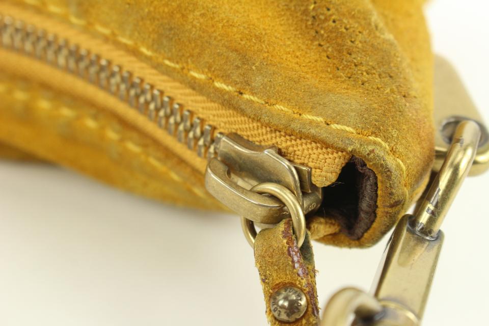 Louis Vuitton Onatah Yellow Suede Shoulder Bag (Pre-Owned) – Bluefly