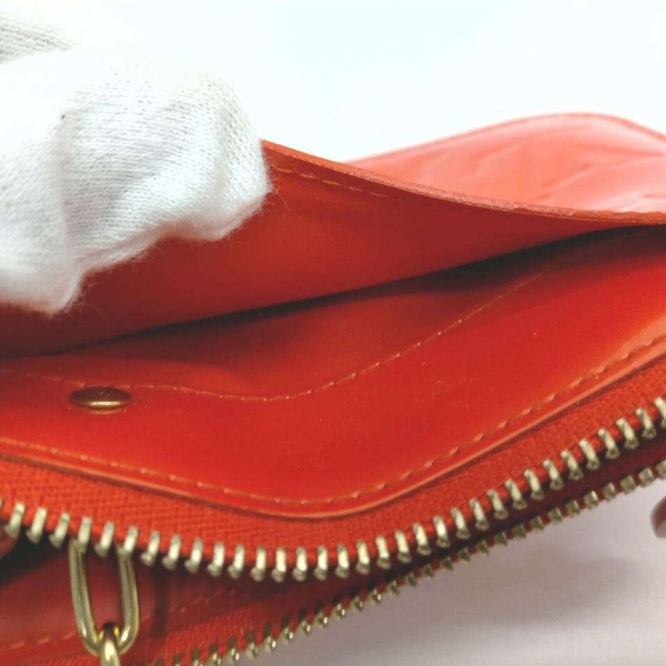 Louis Vuitton, Bags, Louis Vuitton Red Patent Leather Key Chain Wallet