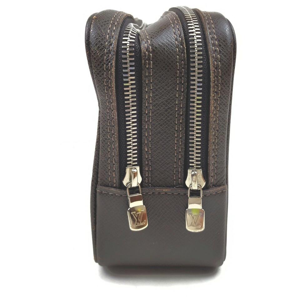 Bag, document holder, Backpack, Travel bag, laptop case, Louis Vuitton  Brown Leather Cloth ref.98686 - Joli Closet