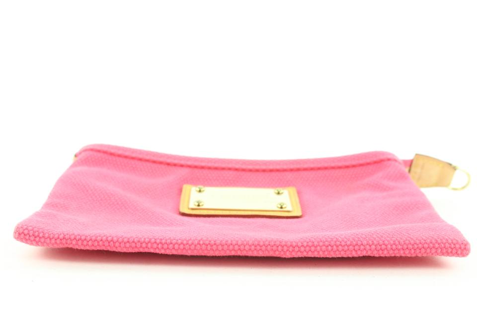 Antigua cloth handbag Louis Vuitton Pink in Cloth - 37929604
