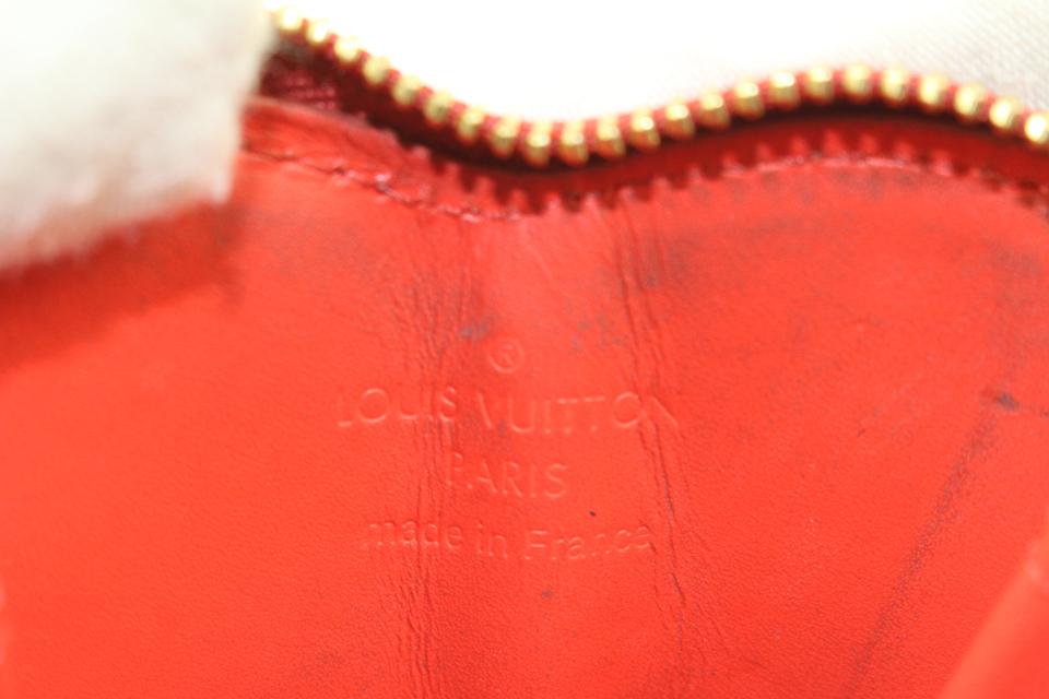 Louis Vuitton, Bags, Louis Vuitton Heart Coin Purse Limited Edition  Vernis Red