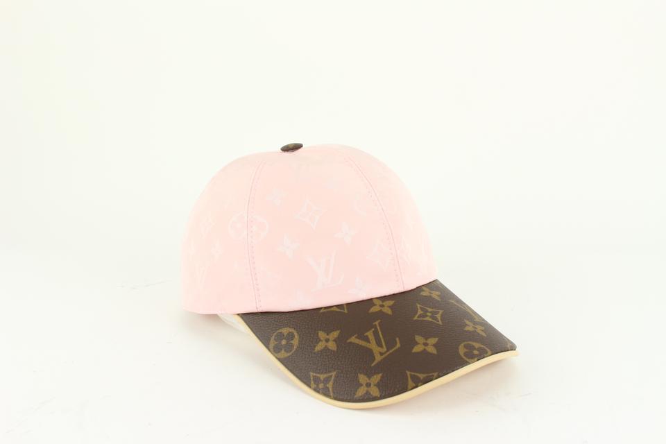 louis vuitton pink hat