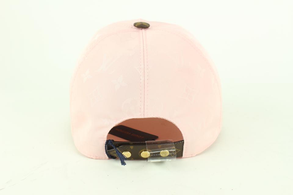 Louis Vuitton Large Pink Monogram Cap Ous Pas Wild at Heart Baseball Hat 0LV110